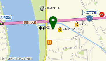 フレンドマート 瀬田川店の地図画像