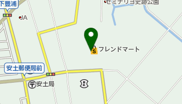 フレンドマート 安土店の地図画像