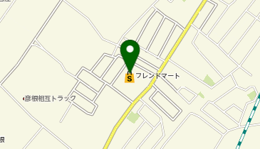 フレンドマート 彦根地蔵店の地図画像