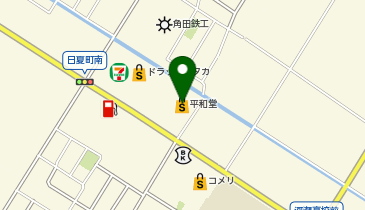 平和堂 日夏店の地図画像