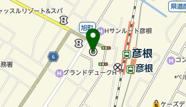 アル・プラザ彦根の地図画像