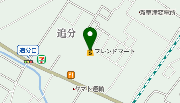 フレンドマート 志津東草津店の地図画像