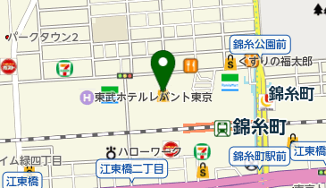 キラット アルカキット錦糸町店の地図画像
