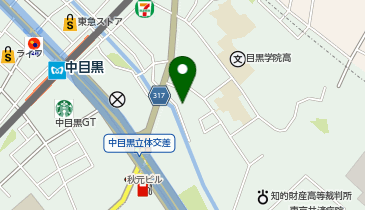 BONDI CAFE NAKAMEGURO(ボンダイ カフェ ナカメグロ)の地図画像