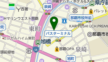 つけ蕎麦安土 那覇泉崎店の地図画像