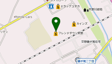 IN THE BARBER(イン ザ バーバー) フレンドタウン交野店の地図画像