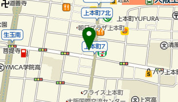 おたからや 上本町店の地図画像