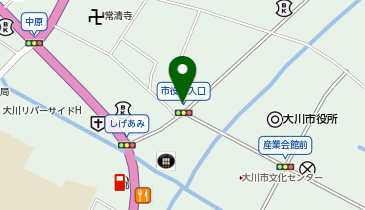 シャルドネ大川店の地図画像