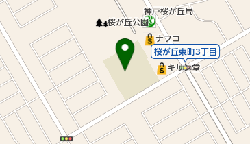 DAISO(ダイソー) ナフコ西神戸店の地図画像