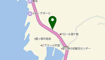 マリンステーション堂ヶ島の地図画像