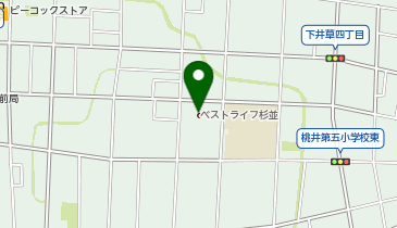 ベストライフ 杉並の地図画像