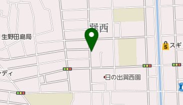 横野神社跡の地図画像