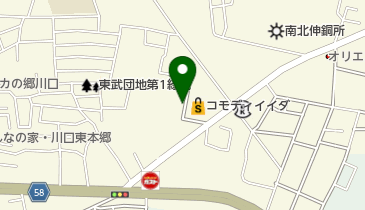 セリシール川口の地図画像