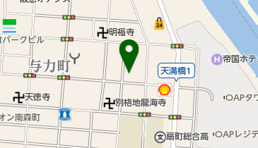 大阪とらふぐの会 PREMIUM(プレミアム)店の地図画像
