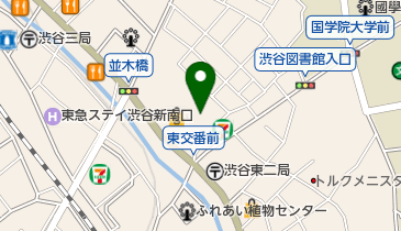 レンタルダンススタジオ ROOTS(ルーツ) 渋谷店の地図画像