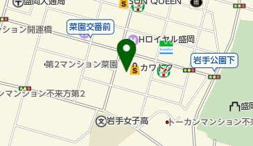 ちふれ化粧品 パルクアベニュー・カワトク店の地図画像