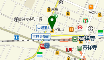 M・A・C(マック) 吉祥寺パルコ店の地図画像