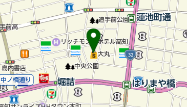 ちふれ 高知大丸店の地図画像