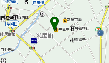 ちふれ 山口井筒屋店の地図画像