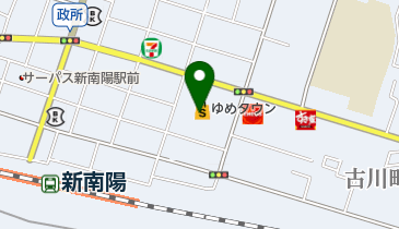 ちふれ ゆめタウン新南陽店の地図画像