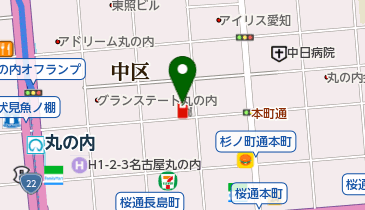 チョウタリ 丸の内店の地図画像