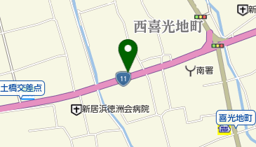 カワサキプラザ 新居浜の地図画像