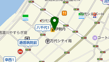 ちふれ 新潟伊勢丹店の地図画像