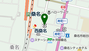 桑名三重信用金庫 駅前支店の地図画像