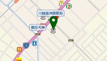 桑名三重信用金庫 川越支店の地図画像