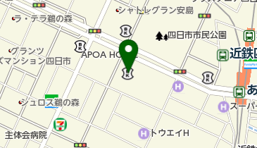 桑名三重信用金庫 四日市西支店の地図画像