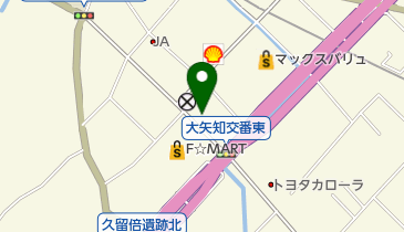 桑名三重信用金庫 大矢知支店の地図画像