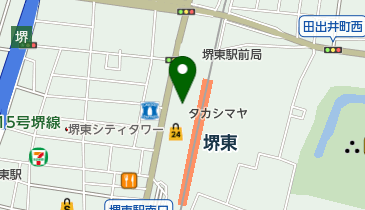 ちふれ 堺高島屋店の地図画像