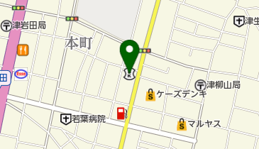 桑名三重信用金庫 津支店の地図画像