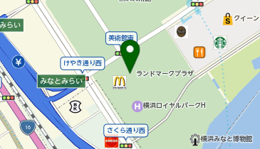 コラントッテオフィシャルショップ ランドマークプラザ店の地図画像