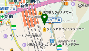 ちふれ 新宿高島屋店の地図画像