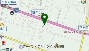 しもふだ学童クラブの地図画像