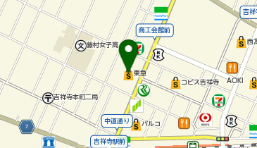 ちふれ化粧品 東急百貨店吉祥寺店の地図画像