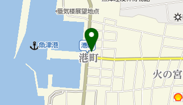 魚津丸食堂の地図画像