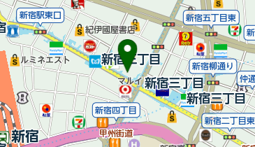 エシレ・パティスリー オ ブール 伊勢丹新宿店の地図画像