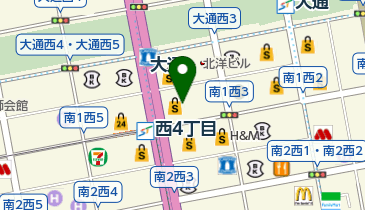 ちふれ 札幌三越店の地図画像