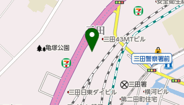三田MTビルの地図画像