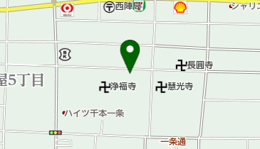 Claire(クレール) 京都西陣店の地図画像