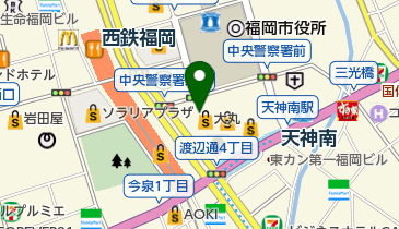 ちふれ 大丸福岡天神店の地図画像