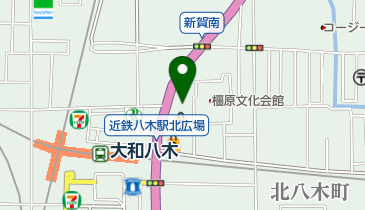 ちふれ 近鉄百貨店橿原店の地図画像