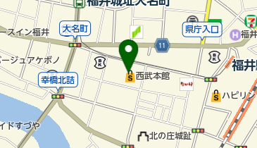 ちふれ 西武福井店の地図画像