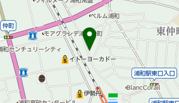 ローストチキンコオロギ 浦和店の地図画像