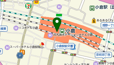 オリエンタル トラフィック アミュプラザ小倉店の地図画像