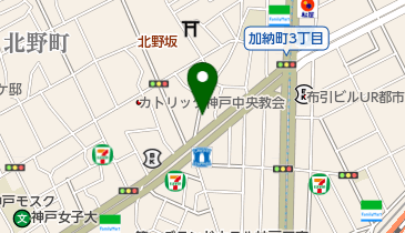 たん焼 BAN(バン) 三宮北野店の地図画像