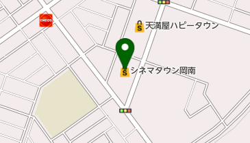 Green Parks Fuuwa(グリーン パークス フーワ) シネマタウン岡南店の地図画像