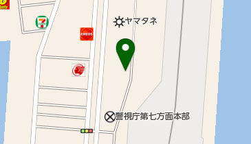 メジャー・ヴィーナス・ジャパン 東京エコファクトリーの地図画像